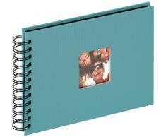 Walther Design SA-109-K álbum de Caracol Fun, 23x17 cm, 40 páginas Negras, con el Corte para un Foto, Verde Oscuro