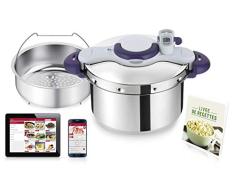 Tefal SEB P4624800/07 Clipso - Olla a presión, Acero Inoxidable, Acero Inoxidable, 7.5L