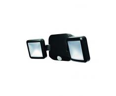 LEDVANCE Lámpara de techo o pared, 10 W, Negro