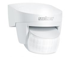 Steinel IS 140-2 608910 - Detector de movimiento infrarojo, Sensor de movimiento para dentro y fuera, 140° ángulo de detección, para fachadas, entradas principales, jardines o patios, color blanco