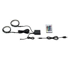 Paulmann 707.06 Strip USB Function 2x50Â cm blanco cÃ¡lido 2Â W 5Â V negro, metal/plÃ¡stico 70706, iluminaciÃ³n de teclado, tira de luz TV, regleta de luces