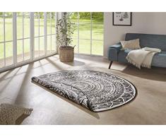 Bougari â Alfombra Twin Supreme Siruma â Alfombra redonda 140 cm de diÃ¡metro â Alfombra reversible para interior y exterior (100% polipropileno, resistente a los rayos UV y a la humedad