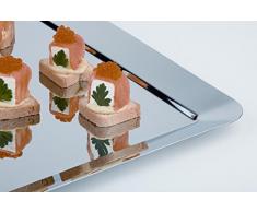 Aps - Modelo : 11220 - Bandeja Inoxidable Brillante - Dimensiones : 53 X 32,5 Cm