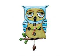 Enesco Reloj, Resina, Multicolor, 30.5 x 1.1 cm, 2 Unidades