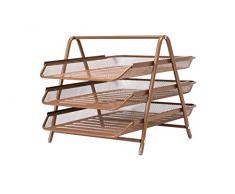 OSCO Bandeja de Tres Niveles Wiremesh - Rosegold