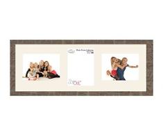 Inov8 7 x 12,7 cm Marco de Madera para Fotos horizontales de Tradicional de Fotos de Madera de/1 Marco de Fotos Vertical y 2 horizontales de, Piedra
