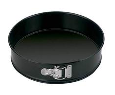 Lacor - 68714 - Molde Desmontable Chapa Redondo Antiadherente 24x7- Negro