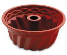 Lacor - 66735 - Molde Savarin Alto Silicona - Rojo