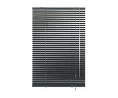 Gardinia 30.784 Jalousie veneciana de aluminio ciego 25 x 80 mm de color gris pizarra 175 cm