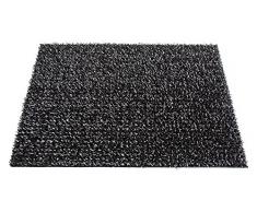AstroTurf Classic Felpudo Alfombra de Entrada Exterior, 40 x 70 cm, Color Negro, Polietileno, 70x44x2 cm