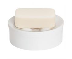 Spirella, Blanco colección Opera, Bandeja para Pastilla de jabón 4,0 x 10,5 x 10,5 cm, Porcelana, 4.0 X 10.5 X 10.5 Cm