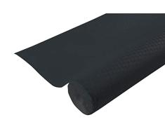 Pro Nappe - Ref 802034I - Mantel desechable en Papel gofrado - Gofrado Ãºnico, estÃ©tico y Profundo - Rollo de 20 M de Largo y 1,20 M de Ancho - Color Negro