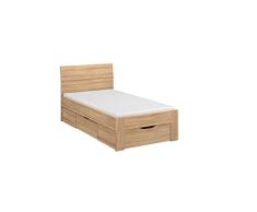 Rauch MÃ¶bel Flexx Cama con subestructura, Madera Tableros de partÃ­culas, Roble, LiegeflÃ¤che 90 x 200 cm