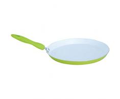 MSV 110400Â sartÃ©n Crepera para cocinas Aluminio/cerÃ¡mica/Silicona Verde, Verde, 44x24x8 cm