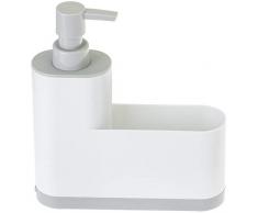 VIGAR Monobloc - Set de Fregadero con Difusor de Color Blanco, Plástico, Gris