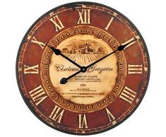 Technoline WT 1511 Reloj de Pared del Cuarzo, Chateau Gregoire
