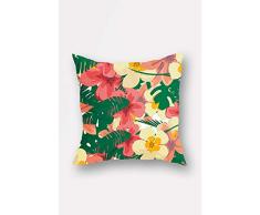 Lulu Home - Funda de Almohada, Multicolor, 45 x 45 cm