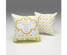 Eren Home - Funda de Almohada, Multicolor, 43 x 43 cm