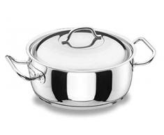 Lacor - 72020 - Cacerola con Tapa Profesional 20 cm Inox