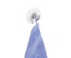 Wenko Arezzo - Gancho perchero con ventosa (7 x 3,5 cm), transparente