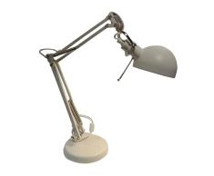 IKEA 5054809742239 LÃ¡mpara de escritorio Forsa, blanca, 35 x 18 x 10 cm