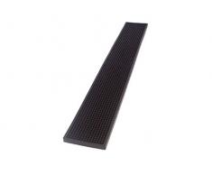 The bars Bars Alfombrilla, Goma, Negro, 70Â x 10Â x 1Â cm