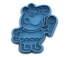 Cuticuter CGPEPPAHELADO Cortador de galletas, Azul