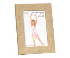 Inov8 6 x 10,16 cm Marco para Espejo de Madera Tradicional, Arena