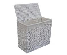 dvier Vwwk-08WRt03-b Colada, Cesta, Weiß, 67 x 33 x 58 cm