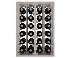 Expovinalia Ew2014 Botellero En Pino Para 24 Botellas, Madera, Blanco