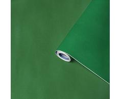 Venilia Lámina adhesiva | Terciopelo Ãptica Velvet Verde | 45cm x 1m, Espesor 140μ | Vinilo autoadhesivo para muebles o cocina, decorativas papel pintado pared | PVC sin ftalatos | Fabricado en UE