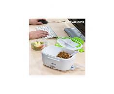 InnovaGoods Fiambrera Eléctrica 40 W, Blanco, 16.5x23x10.5 cm