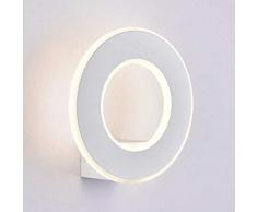 V-TAC Lámpara LED 9 W, de Pared Aluminio Blanco Wall Light Blanco cálido 3000 K Ip20