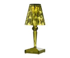 Kartell Battery Lámpara, Verde, 12 x 26 x 12 cm