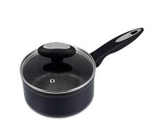 Zyliss E980138 Ultimate Cazo de Cocina, 16cm, Aluminio Forjado, Negro, Revestimiento Antiadherente, Adecuado Para InducciÃ³n y Apto Para Lavavajillas, GarantÃ­a Antiadherente 10 AÃ±os