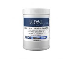 Lefranc & Bourgeois 300339Â Multi de efecto BinderÂ âÂ AcrÃ­lico Gel, fexibel, no vergilbend, impermeable de montaje skultur y Modelado, satinado, translÃºcido, 500Â ml olla