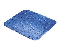Kleine Wolke 5313769001 Bubble - Alfombrilla Antideslizante para Ducha, diseño de Burbujas, Color Azul