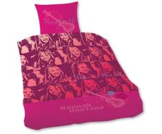 CTI 037068 Ropa de Cama Disney Hannah Montana Pop Star 135 x 200 y 80 x 80 cm Violeta