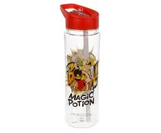 OOTB Botella de agua de plÃ¡stico Â«AsterixÂ» Magic Potion irrompible, 550 ml