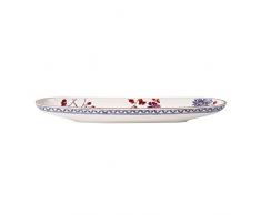 Villeroy & Boch Artesano Provençal Lavendel - Fuente baguette, porcelana premium, color blanco/colorido