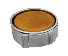 PME Cinta de Horneado de NivelaciÃ³n Bandejas Cuadradas y Circulares Profundas de 42 x 3-Pulgadas