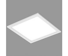 Briloner Leuchten Panel De Luz De Techo Led, 12 W, Blanco