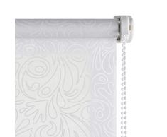 Estores Basic - Estor Estampado, Estor Enrollable traslÃºcido, Moderno y Decorativo, Estampado Blanco 120 x 180cm
