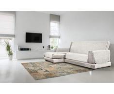 Italian Bed Linen - Funda de sofá Antideslizante Comfort con Chaise Longue SX