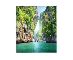 Blindecor Estor enrollable translÃºcido digital, Paisajes,W-P-41791,110X180 cm