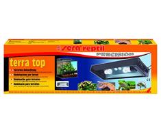 Sera 32028 Reptil Terra Top una terrarios Aufsatz â Lámpara con luz de dÃa y de Noche