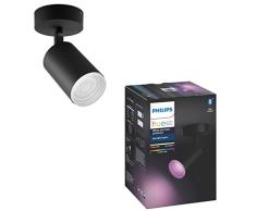 Philips Hue â Lámpara inteligente, Hue Fugato, Foco LED Inteligente, Luz Blanca y de Colores, Compatible con Alexa y Google Home, Color Blanco