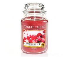 Yankee Candle vela en tarro grande, Hielo de arándano
