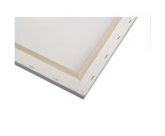 Rayher Lienzo para pintar cuadros, con bastidor de madera 60x80 cm, algodÃ³n 330 g/mÂ², 6163800
