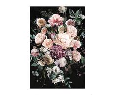 Komar Wandbild Von Charming Bouquet | Poster, Bild, Wohnzimmer, Schlafzimmer, Dekoration, Kunstdruck | ohne Rahmen | P415B-50x70 fotomural, carbÃ³n